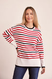 MERINO STRIPE SWEATER