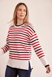 MERINO STRIPE SWEATER