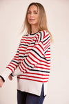 MERINO STRIPE SWEATER