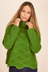 WAVE KNIT SWEATER