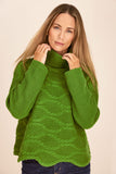 WAVE KNIT SWEATER