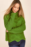 WAVE KNIT SWEATER