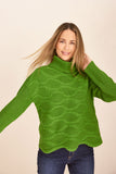 WAVE KNIT SWEATER