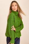 WAVE KNIT SWEATER