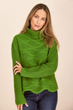 WAVE KNIT SWEATER