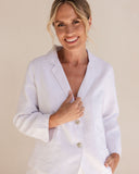 LINEN RELAXED BLAZER