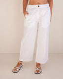 COTTON ELASTIC WAIST PANT