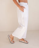 COTTON ELASTIC WAIST PANT