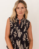 COTTON PINTUCK TOP