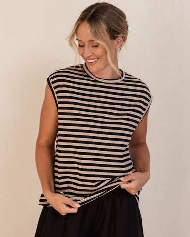 COTTON/ELASTANE TEE