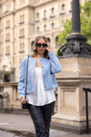 CROP BOUCLE JACKET