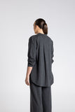KNIT SHIRT - DROPPED SHOULDER