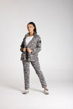 ZEBRA PRINT SPRAY JACKET