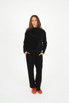 LAY BACK PANT BLACK