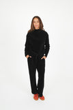 LAY BACK PANT BLACK