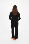 LAY BACK PANT BLACK