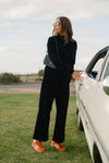 LAY BACK PANT BLACK
