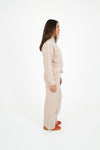 LAY BACK PANT STONE