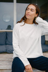 WILDFIRE L/S TEE WHITE