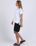 ALLISON STRIPE TEE BLUE