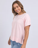 ALLISON TEE PALE PINK