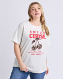 AMORE CERISE TEE