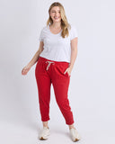 BRUNCH PANT CRANBERRY