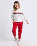 BRUNCH PANT CRANBERRY