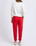 BRUNCH PANT CRANBERRY