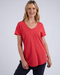 FUNDAMENTAL VEE TEE RED