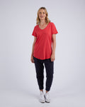 FUNDAMENTAL VEE TEE RED