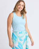 IRIS TANK PALE BLUE