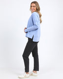 JAYNE THROW ON TOP BLUE