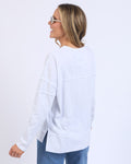 JAYNE THROW ON TOP WHITE