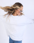 JAYNE THROW ON TOP WHITE