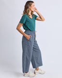 JULIA PINSTRIPE DENIM PANT