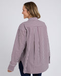 LILA STRIPE SHIRT
