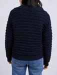 LINDEN OPEN COLLAR KNIT