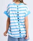 MADDISON TEE AZURE