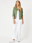 MADDY PULL ON WIDE LEG JEAN WHITE