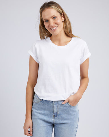 MANLY VEE TEE WHITE