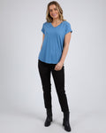 MANLY VEE TEE BLUE