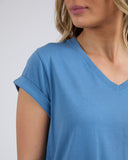 MANLY VEE TEE BLUE