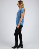 MANLY VEE TEE BLUE