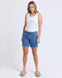 MILLIE SHORT MID BLUE