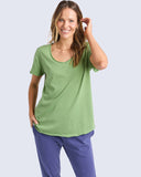PIMA VEE TEE GREEN