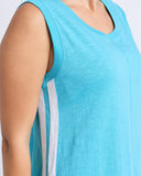 RECOVERY TANK DRESS SKY