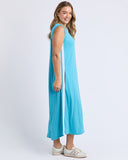 RECOVERY TANK DRESS SKY