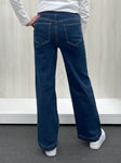 MADDY PULL ON WIDE LEG JEAN DENIM