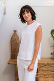 COTTON SLUB EXTENDED SLEEVE TEE